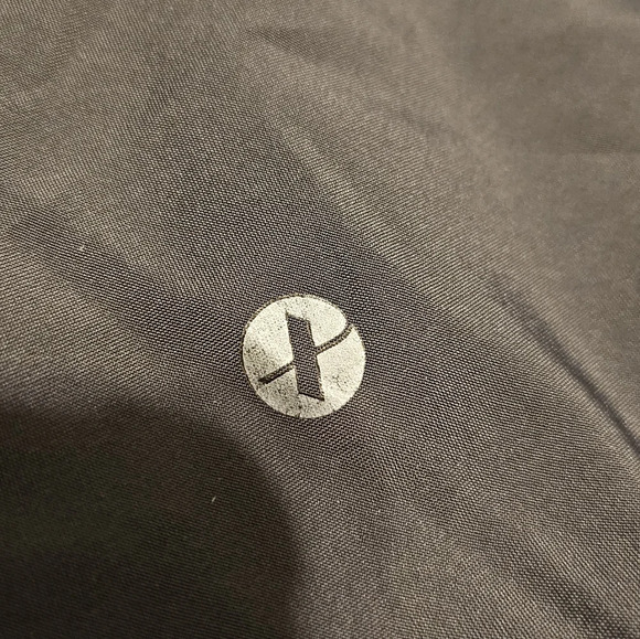 Xersion Gray and Black Athletic Shorts with Compression Layer - Picture 2 of 5